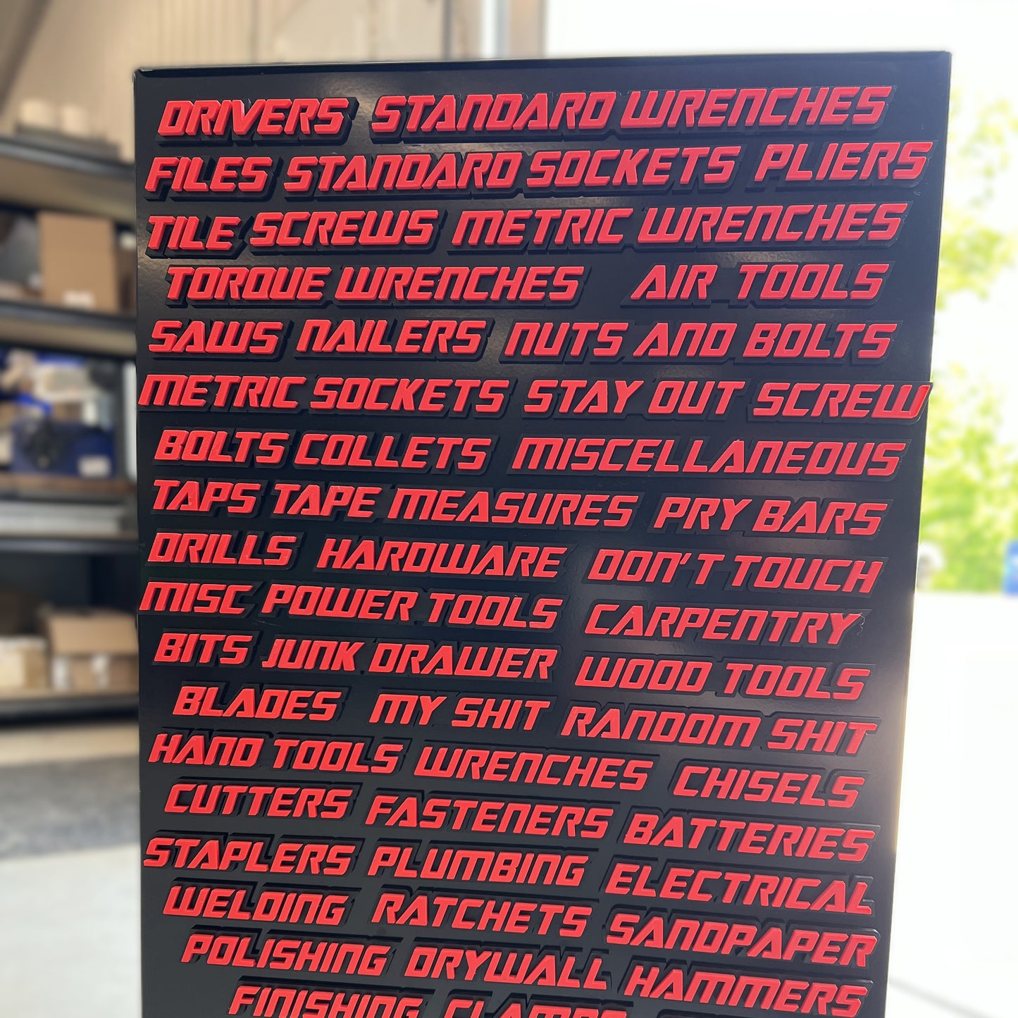 Toolbox Badge Mega Set - Full Set - Moto Font - Multiple Color Choices