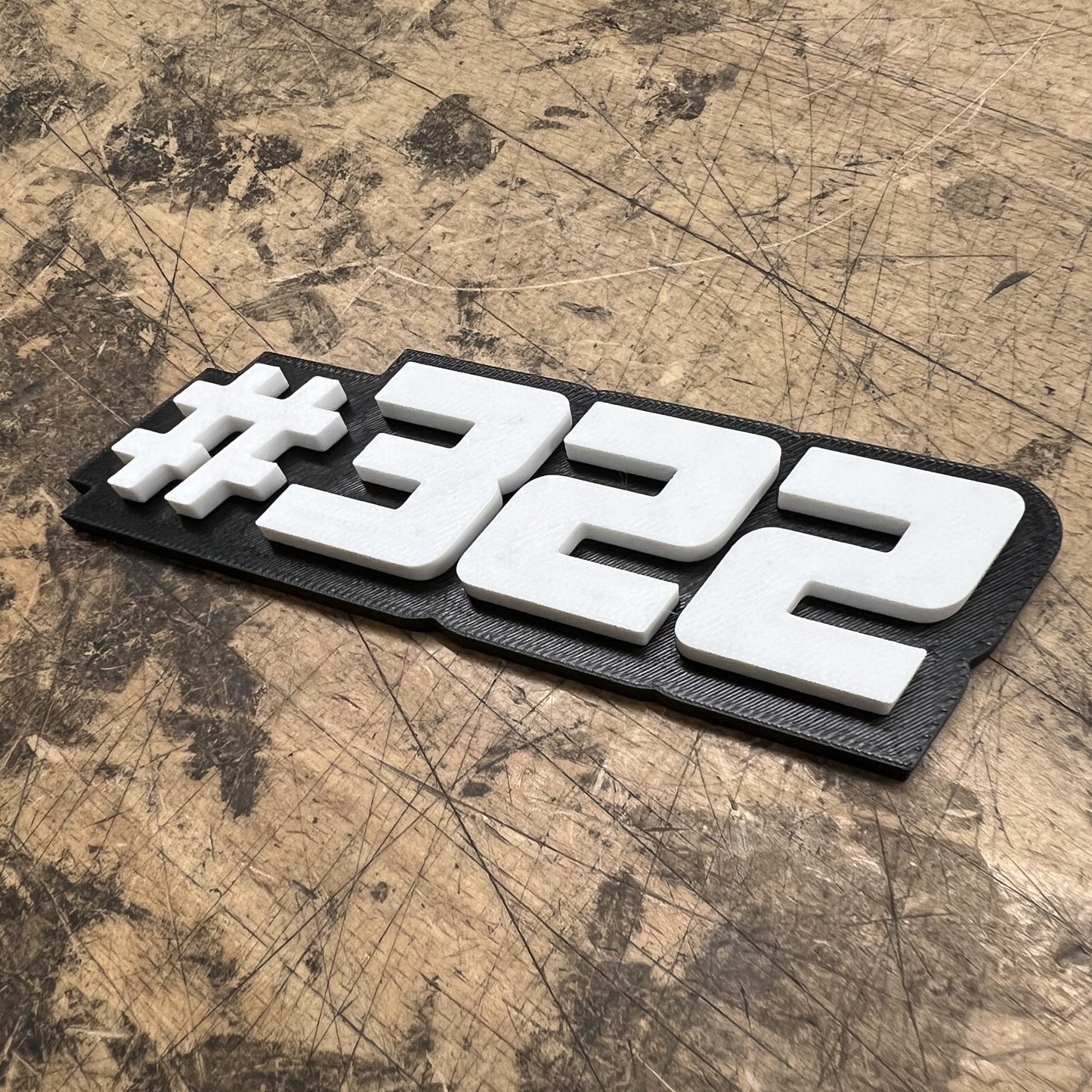 Toolbox Badges - Moto Number Pack - Multiple Color Choice