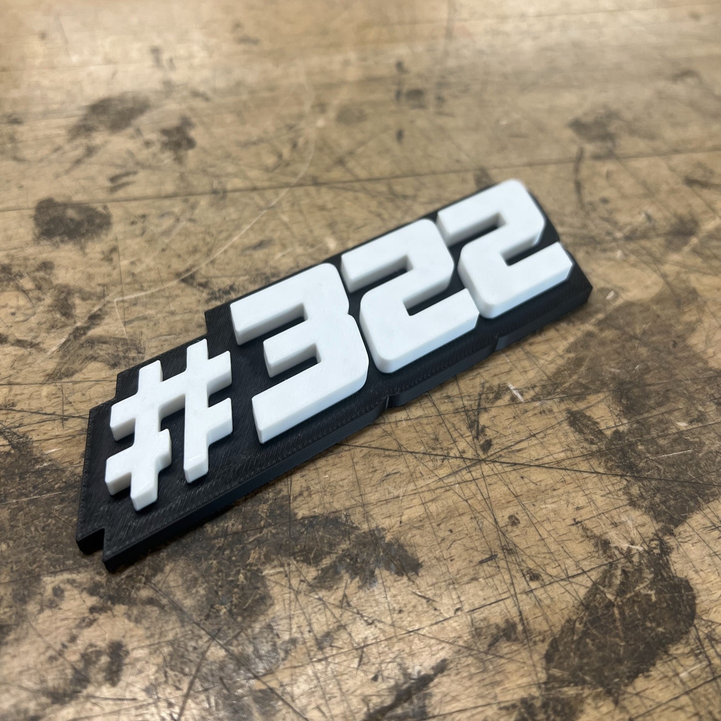 Toolbox Badges - Moto Number Pack - Multiple Color Choice