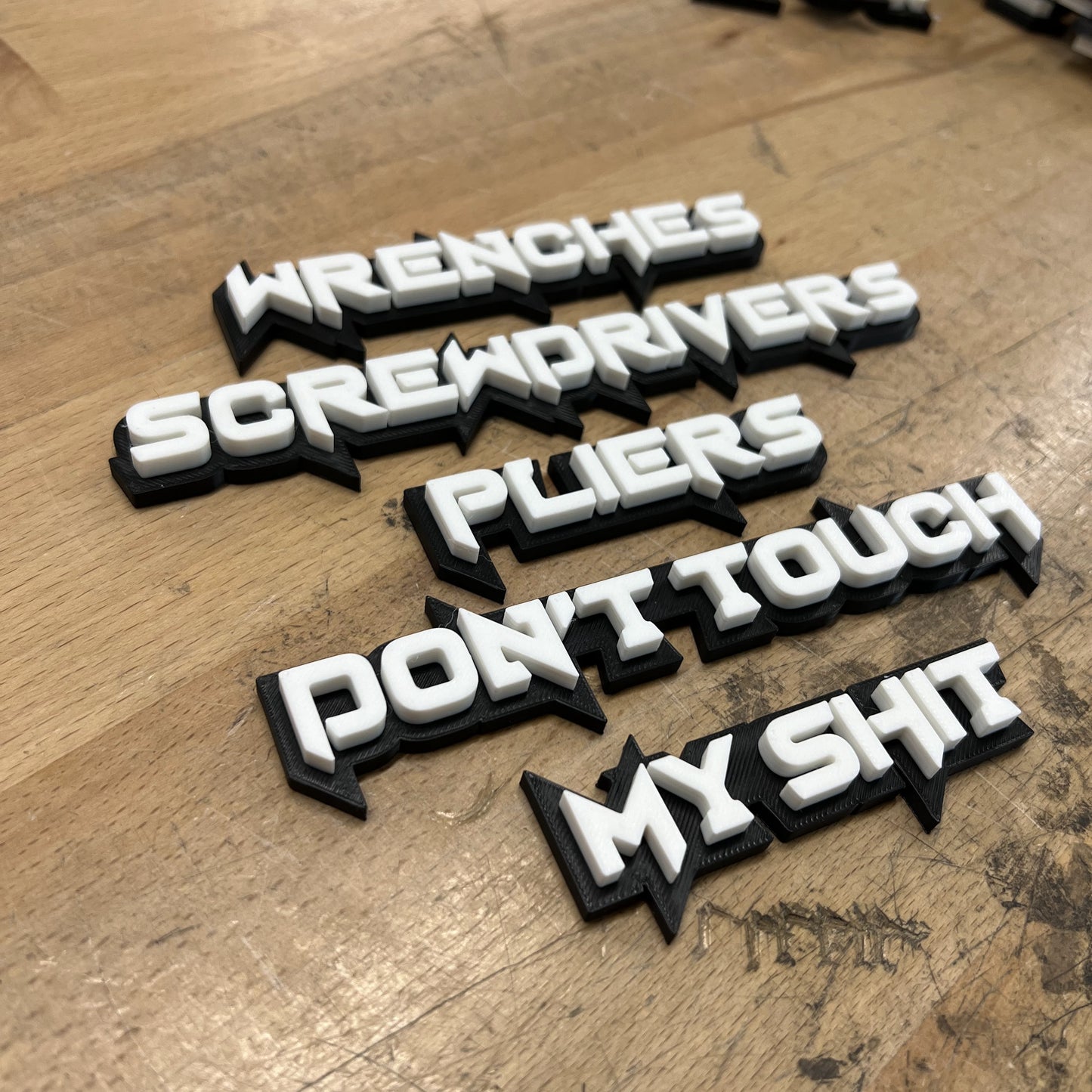 Custom Toolbox Drawer Emblems - Torque - Choose 5