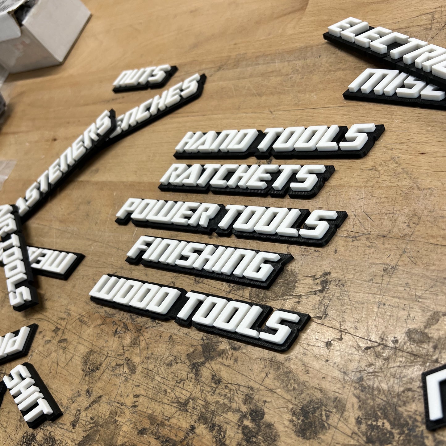 Toolbox Badge Mega Set - Full Set - Moto Font - Multiple Color Choices