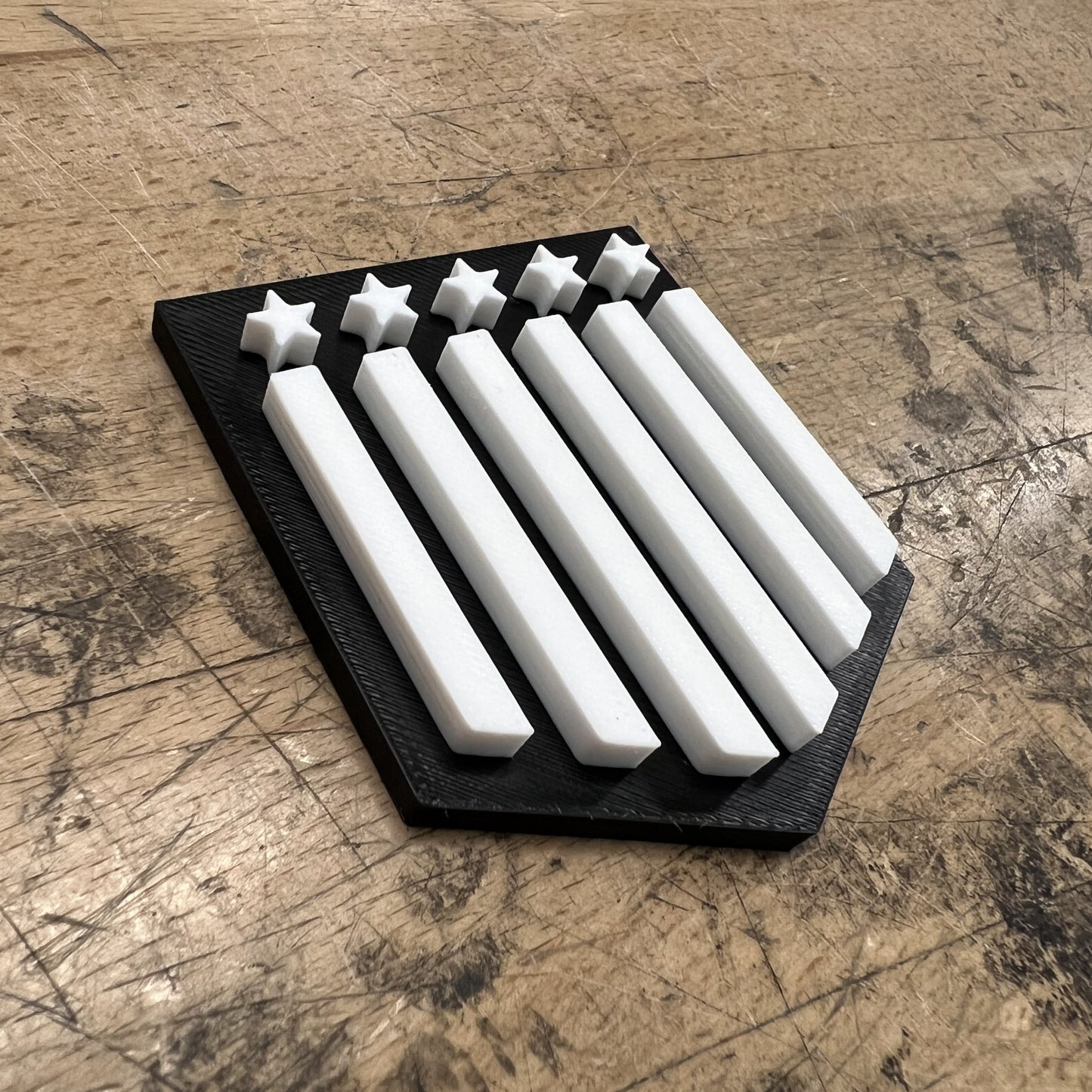 Custom Toolbox Drawer Emblems - Stars and Stripes
