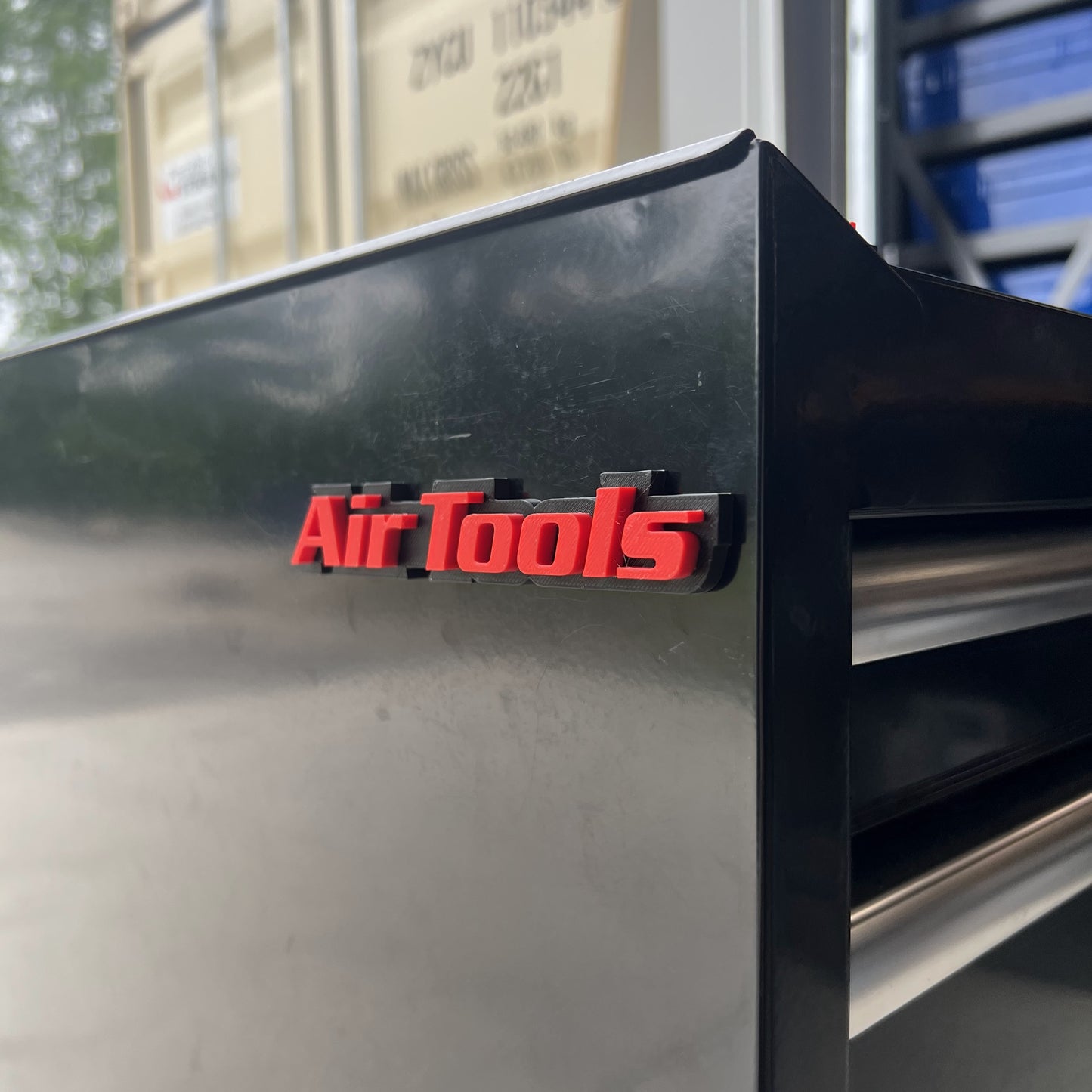 Custom Toolbox Drawer Emblems - Air Tools