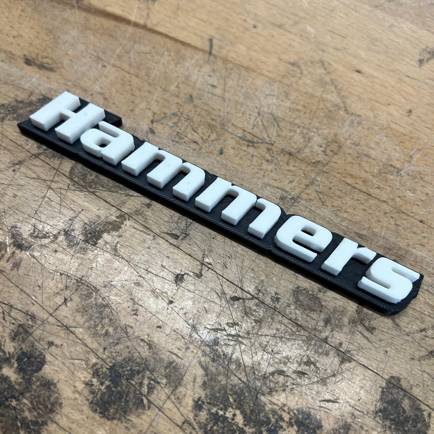 Custom Toolbox Drawer Emblems - 14 Piece Set As Shown - Italic Font