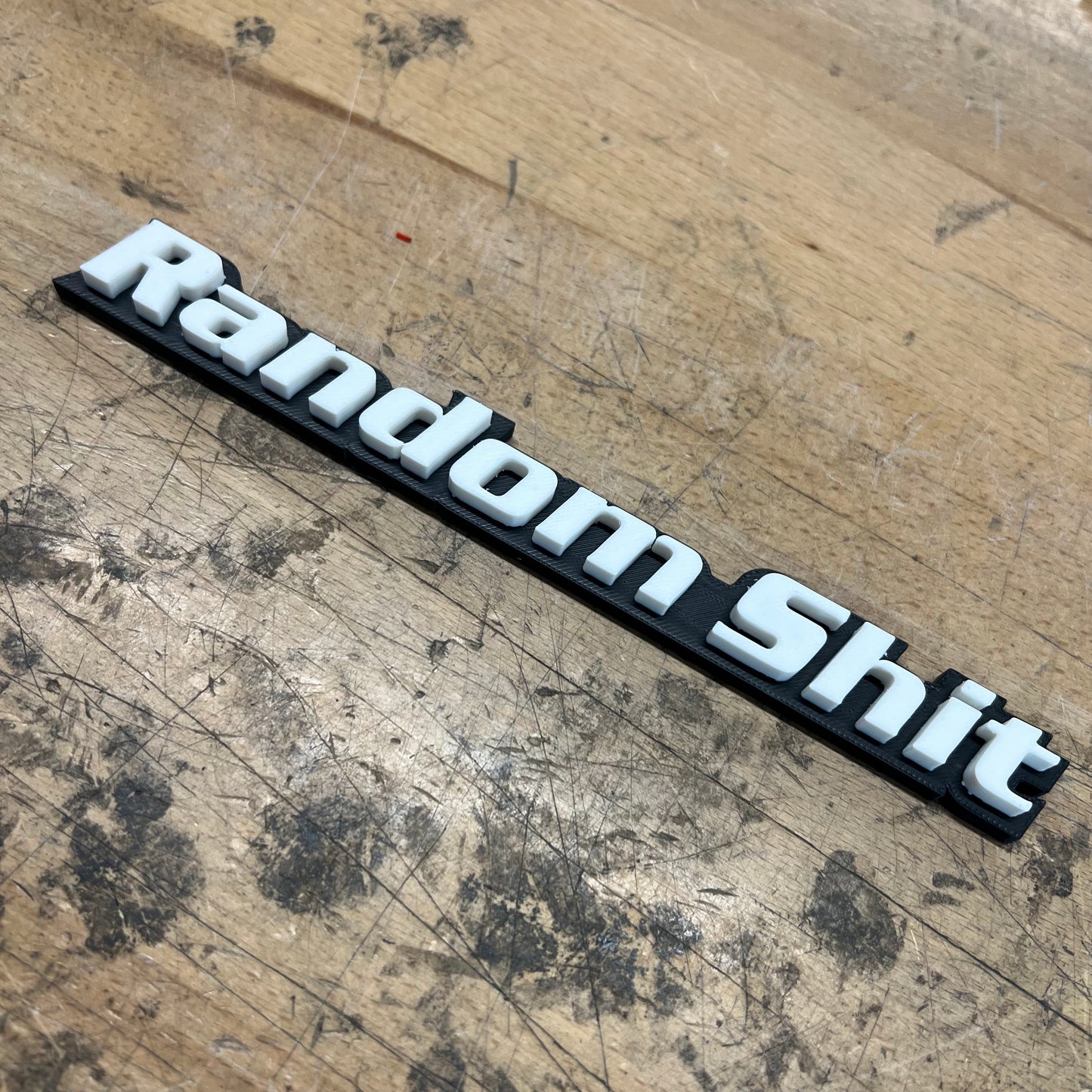 Custom Toolbox Drawer Emblems - 14 Piece Set As Shown - Italic Font