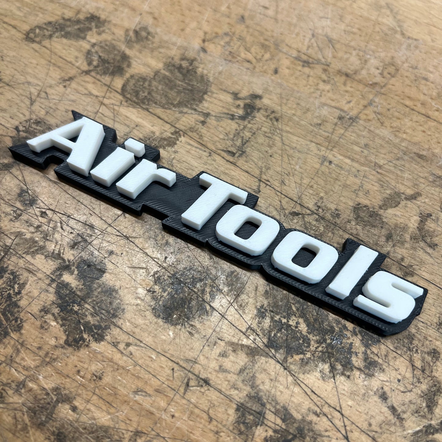 Custom Toolbox Drawer Emblems - 14 Piece Set As Shown - Italic Font