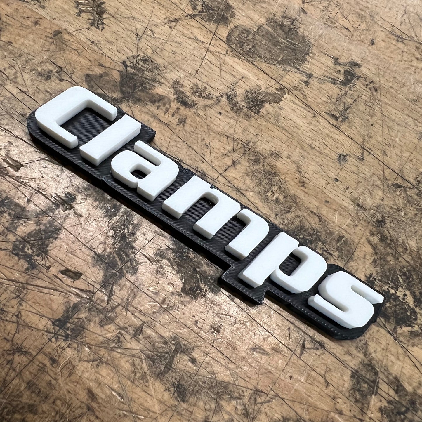 Custom Toolbox Drawer Emblems - 14 Piece Set As Shown - Italic Font