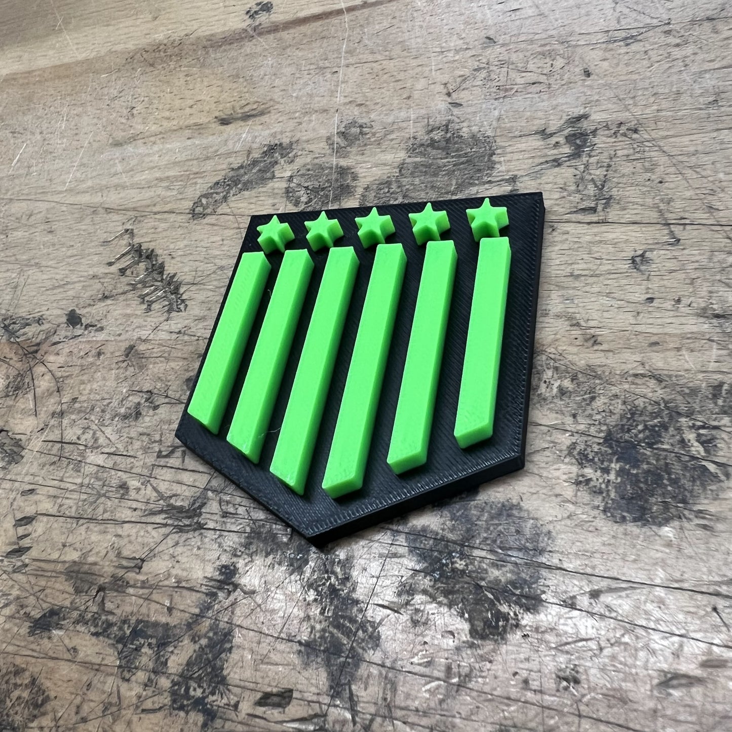 Custom Toolbox Drawer Emblems - Stars and Stripes