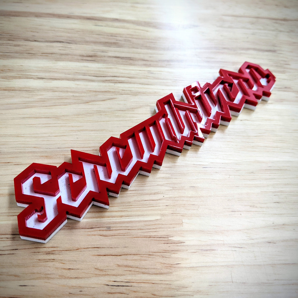 Toolbox Badges Wisconsin Font Choice of 5 Dual Layer Toolbox Emblems