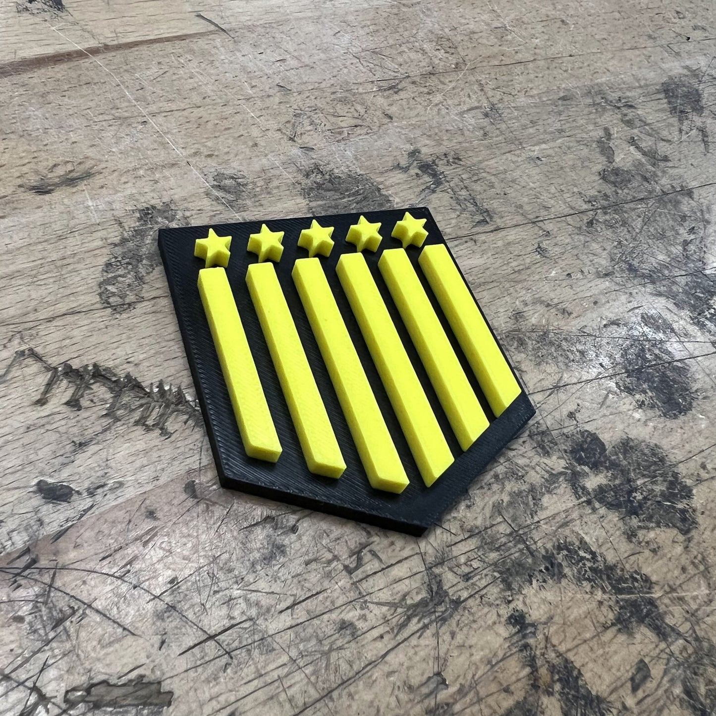 Emblemas personalizados para cajones de cajas de herramientas: estrellas y rayas