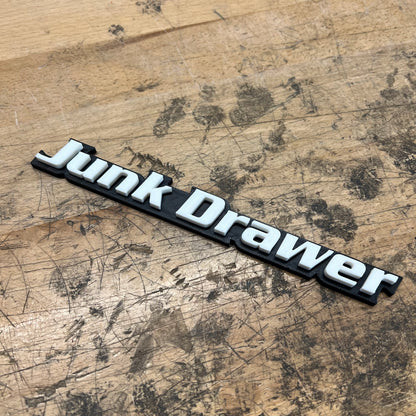 Custom Toolbox Drawer Emblems - Junk Drawer - Economy