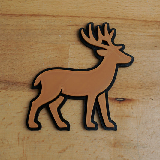 Custom Toolbox Animal Emblem - Deer - Multiple Colors Available