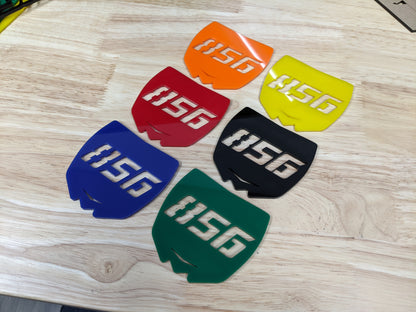 Toolbox Badges - Moto Number Pack - Dual Layer - Multiple Color Choices