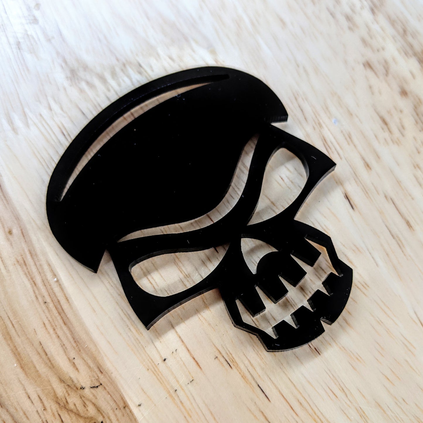 Custom Toolbox Emblem - Skull - Single Layer - Multiple Color Choices