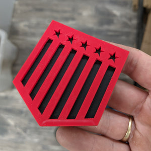 Custom Toolbox Drawer Emblems - Stars and Stripes