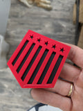 Custom Toolbox Drawer Emblems - Stars and Stripes